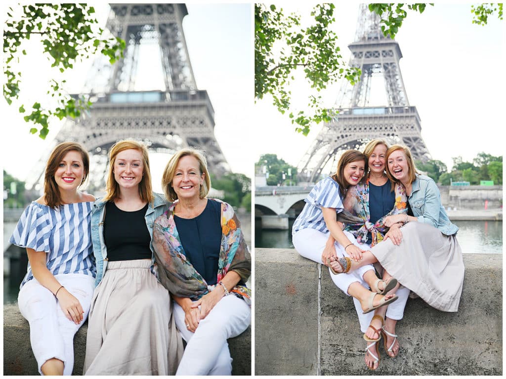 Une séance photo mère fille en délires et en fous rires à Paris