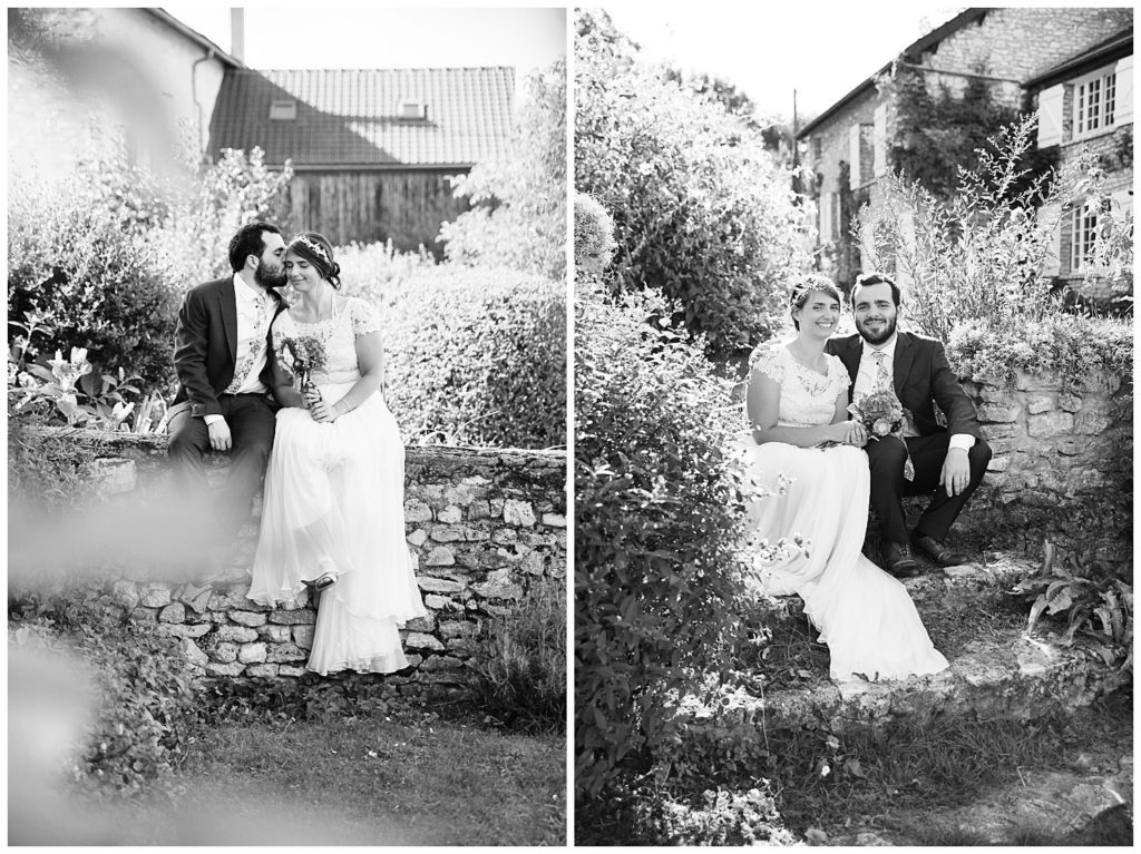 An intimate British-American destination wedding in a village near Paris, France