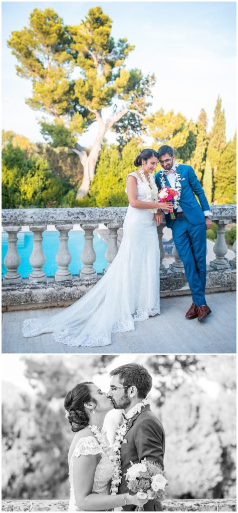 An Hawaiian wedding in Provence at Chateau La Tour Vaucros, in Sorgues near Avignon