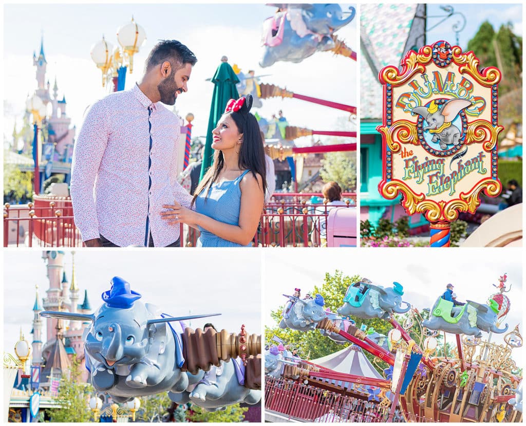 A surprise proposal at Disneyland Paris and engagement session in Paris