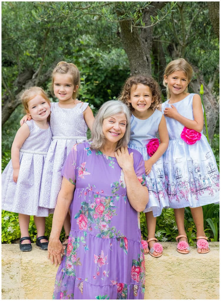 Family photo session in Provence