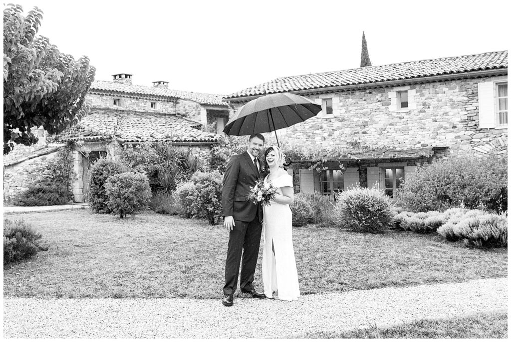 5 conseils pour gérer la pluie le jour de son mariage et garder le sourire !