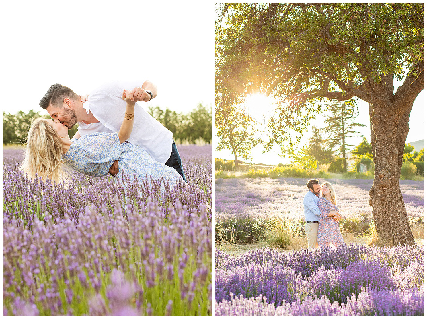 Marie Calfopoulos Photographer in Provence France lavender fields in Sault photo session