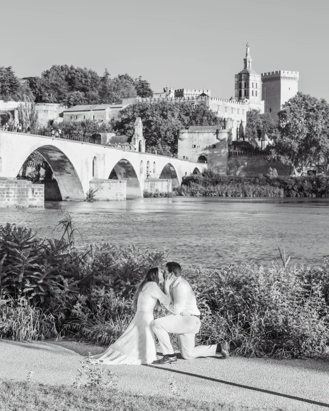 Love in Avignon 🤍💍🏰🦢